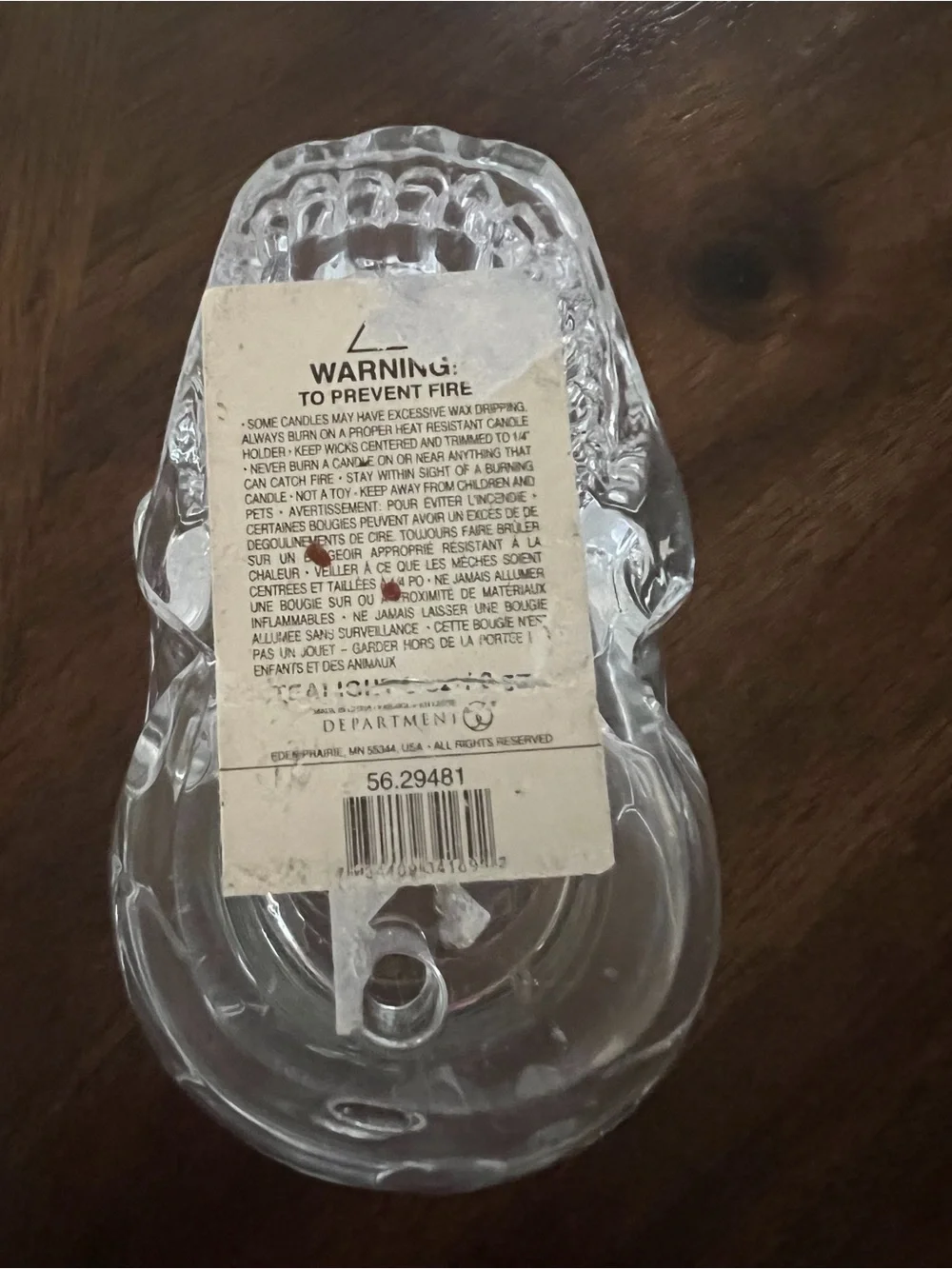 Clear Glass Skull